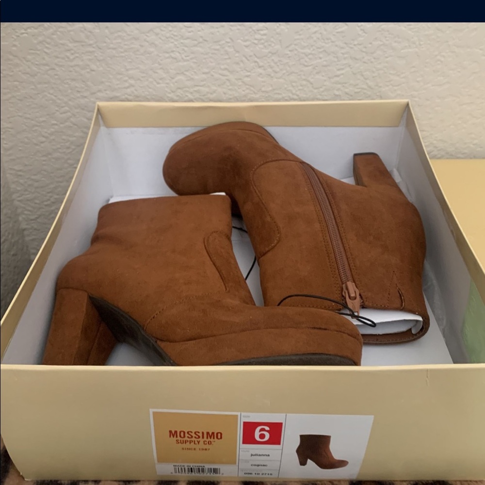 COPY - Cognac Ankle Boots
